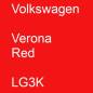 Preview: Volkswagen, Verona Red, LG3K.